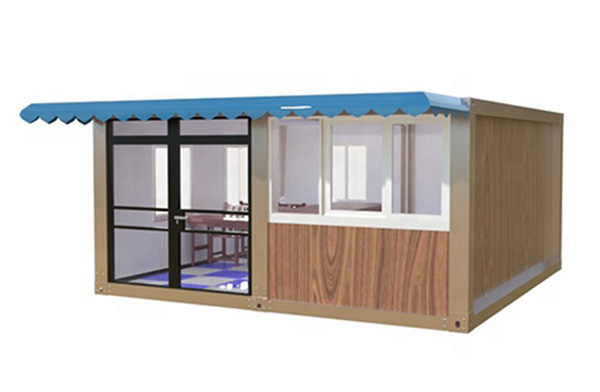 Quán container café lắp ghép nhỏ gọn dễ dàng di chuyển