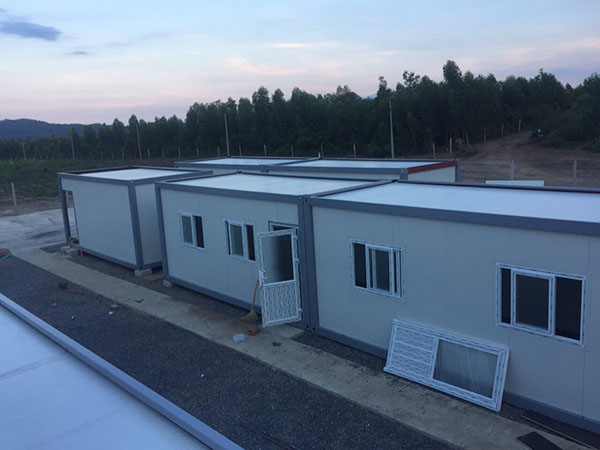Dự án container văn phòng điện mặt trời Long Sơn