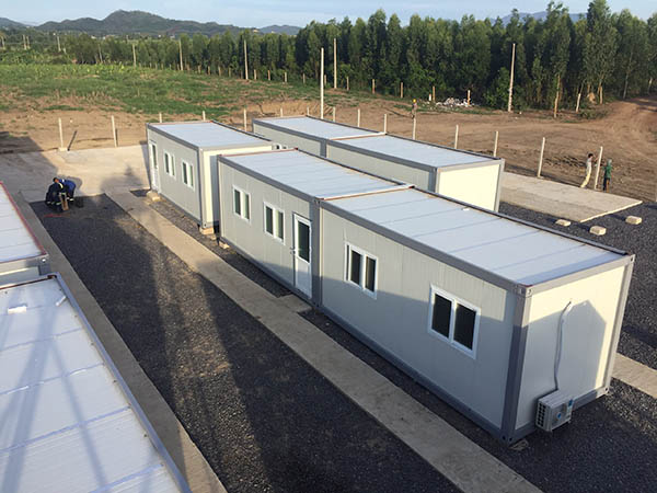 Dự án container văn phòng điện mặt trời Long Sơn