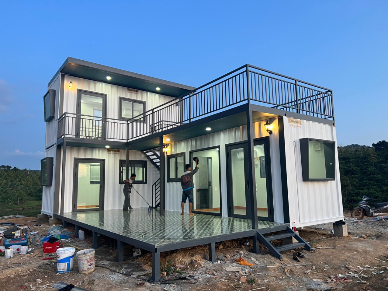 Chuyên nhận thi công và đấu thầu các công trình container